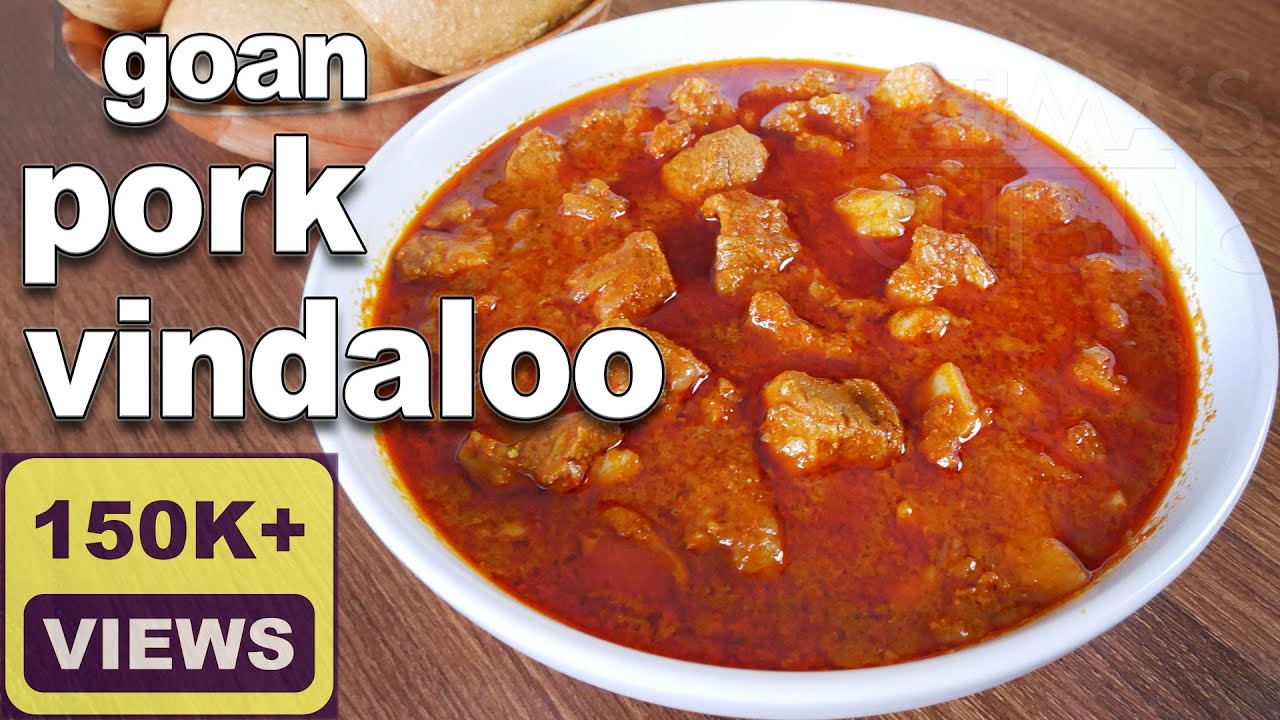 Goan Pork Vindaloo Recipe | Authentic Goan Vindaloo | Vindaloo Masala Recipe | Goan Pork Recipes