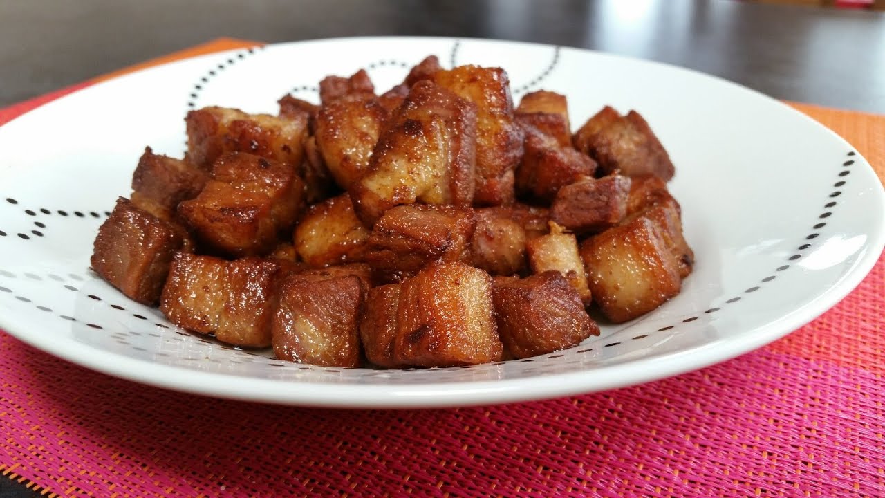 Fried pork recipe