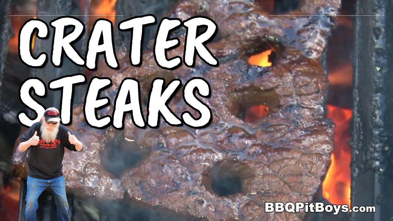 Moon Crater Steaks, a giant leap for mankind