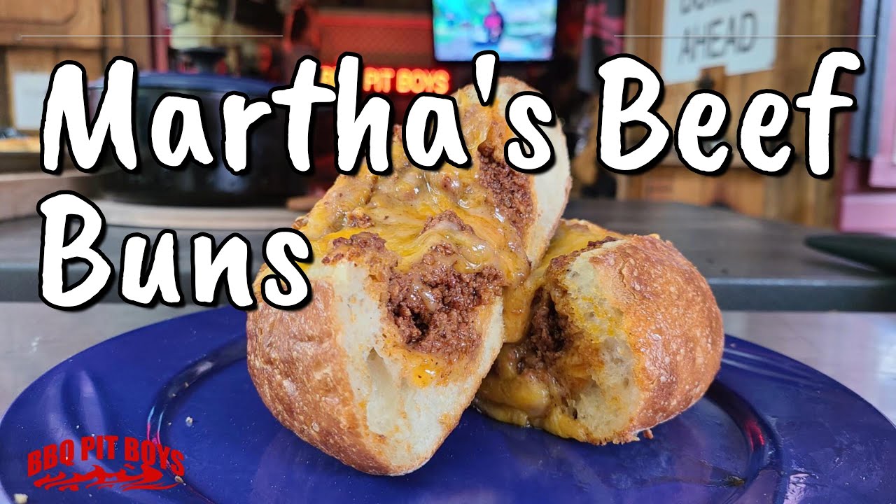 Martha’s Cheesy Beef Buns Recipe