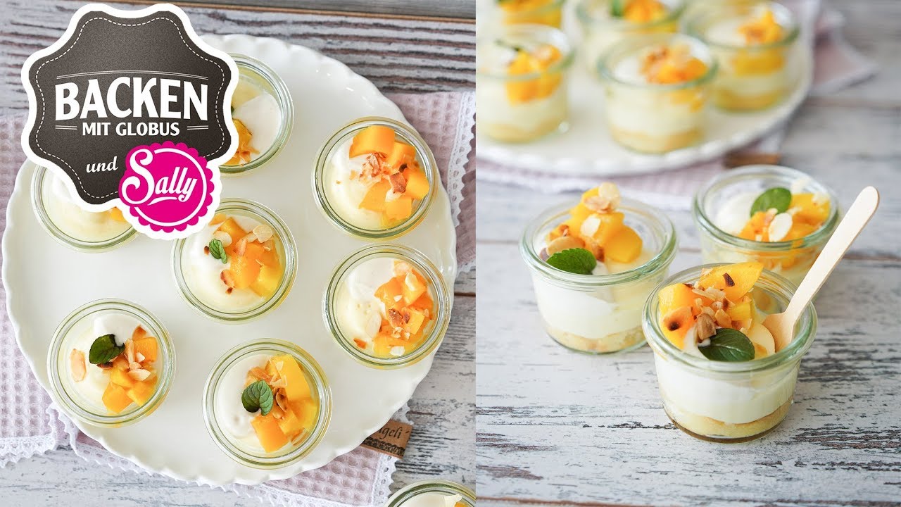 NEU: Pfirsich-Vanille-Desserts | Backen mit Globus & Sallys Welt #62 #BMGSally