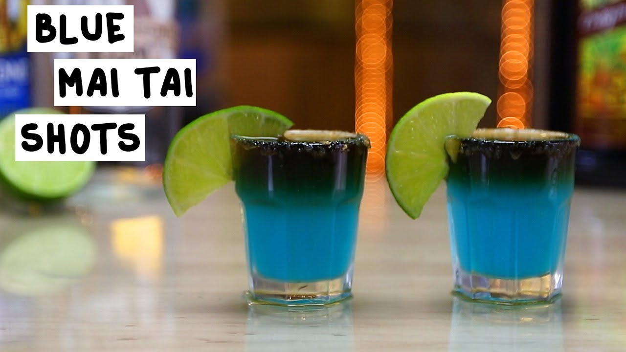 Blue Mai Tai Shot