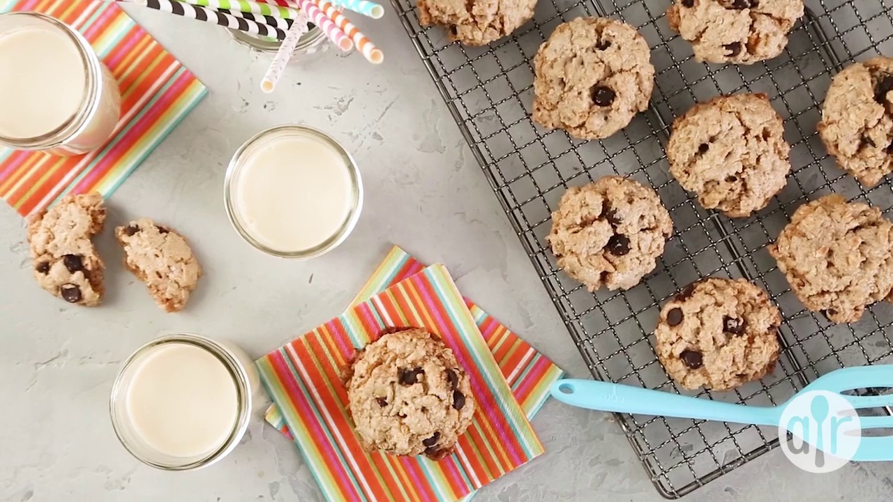 How to Make Vegan Chocolate Chip, Oatmeal, and Nut Cookies | Dessert Recipes | Allrecipes.com