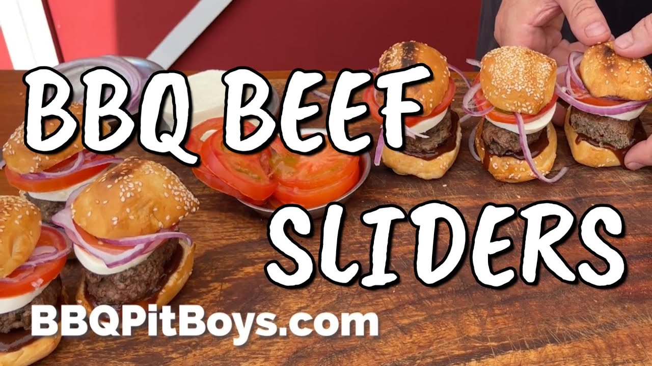 BBQ Beef Sliders hot off the Sword