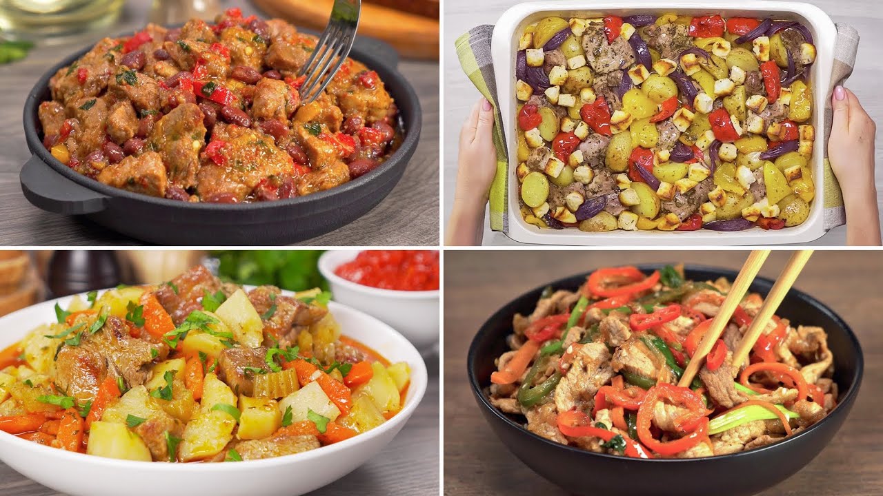 Homemade Hearty Delicious || 4 PORK RECIPES for FAMILY or HOLIDAY DINNER! Recipes by Always Yummy!