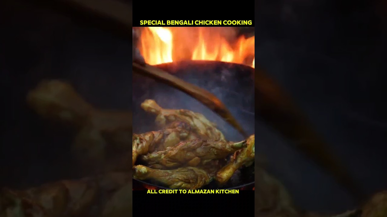 Special Bengali chicken cooking #ytshorts