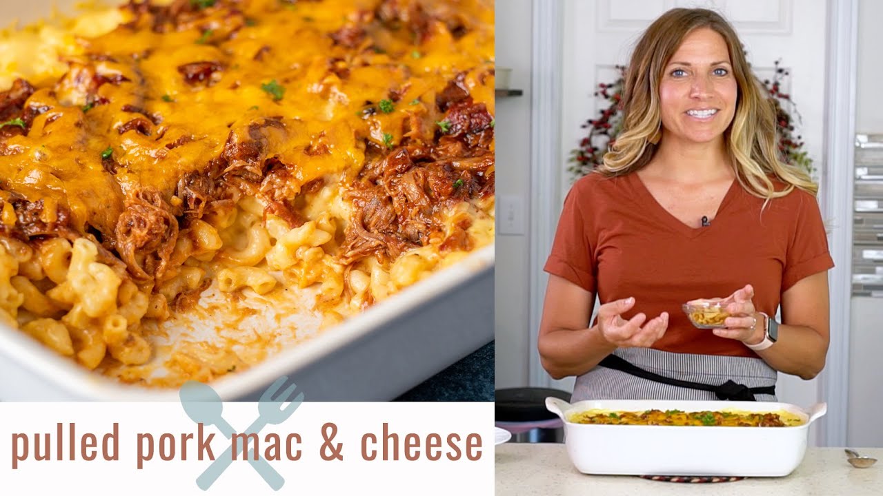 How to Make PULLED PORK MAC & CHEESE {Recipe Video}