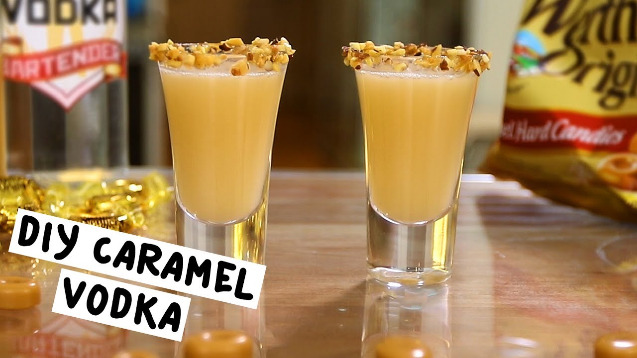 DIY Caramel Vodka