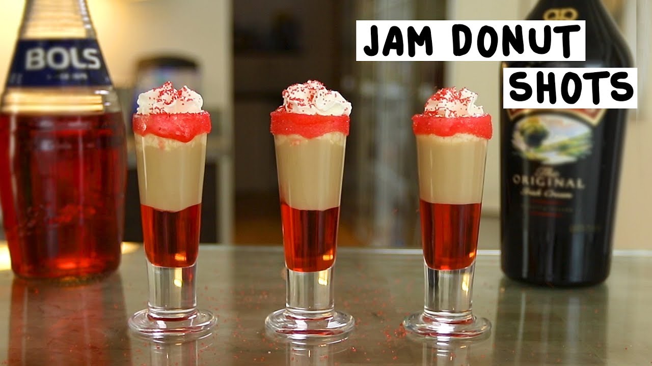Jam Donut Shots