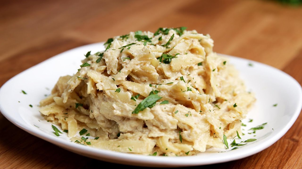 Dairy-Free Fettuccine Alfredo