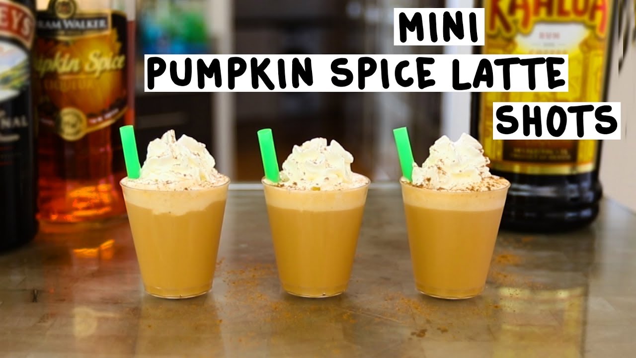 Mini Pumpkin Spice Latte Shots