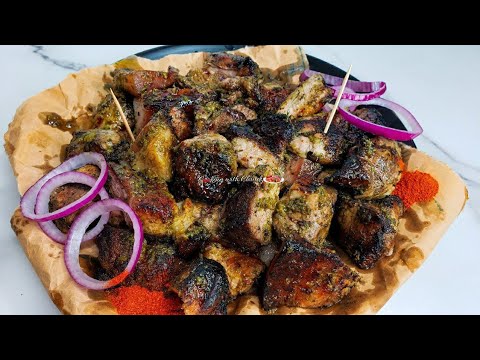 Tasty Cameroonian Grilled Pork Recipe, Steetfood made easy at home. You won’t stop eating it!
