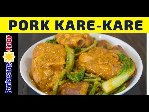 Pork Kare kare Recipe | Pata Kare | Easy Filipino Kare Kare Panlasang Pinoy