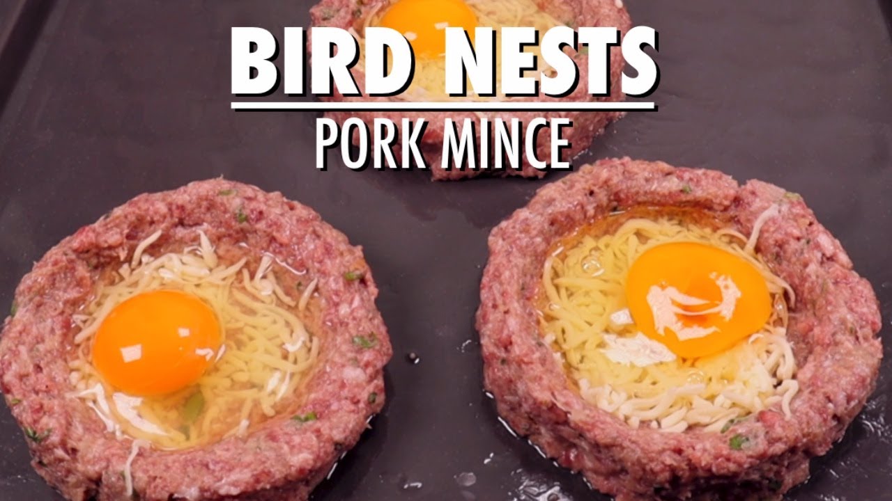 Easy Dinner Recipes for Family | The Birds Nest with Minced Pork