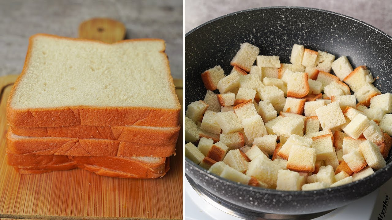Don't Waste Leftover Bread, Make This Easy And Delicious Recipe