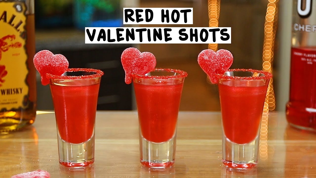 Red Hot Valentine Shots