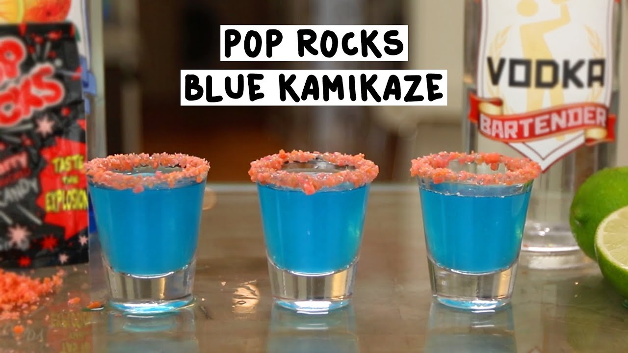 Pop Rocks Blue Kamikaze Shots