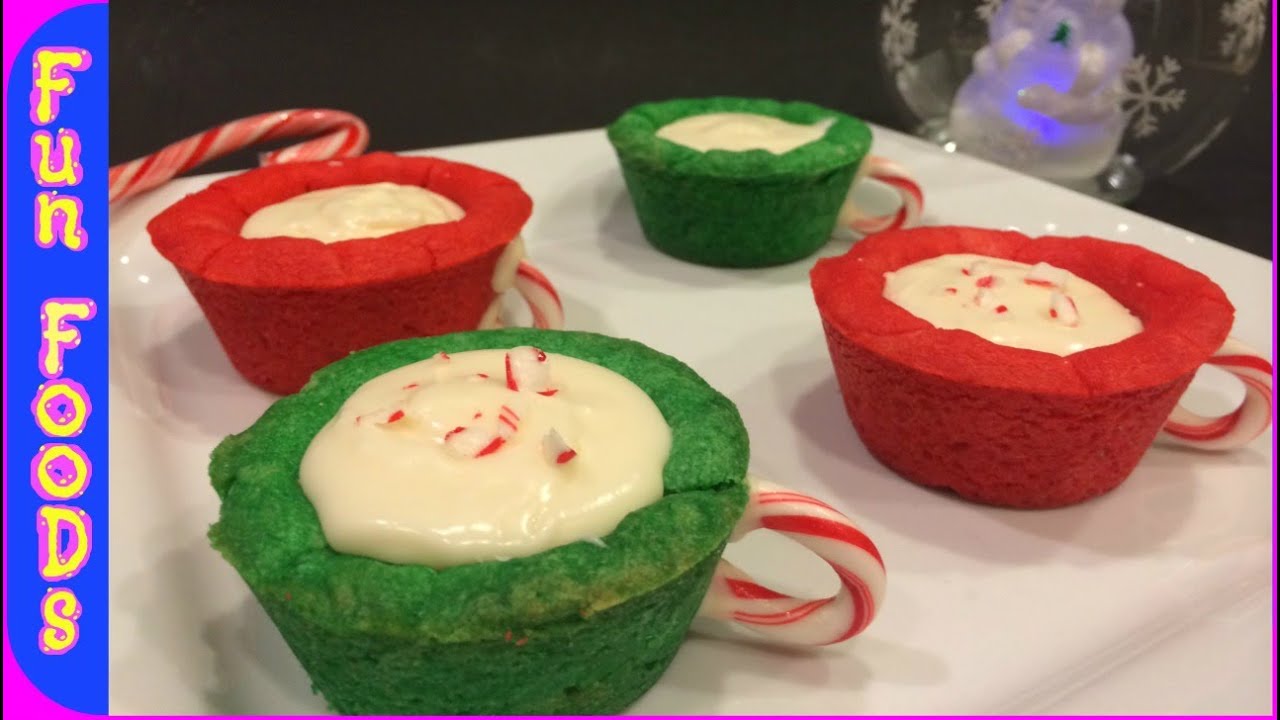 How to Make Christmas Sugar Cookie Cups | Christmas Dessert Recipes
