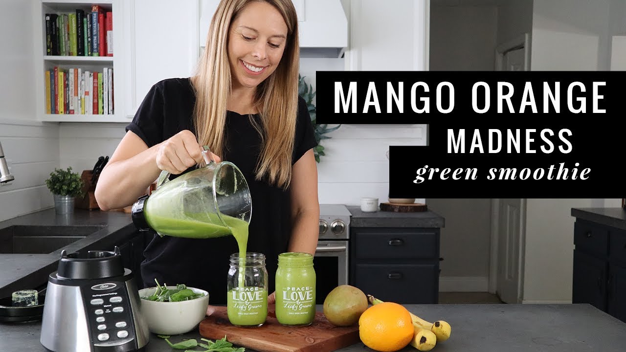 Healthy Mango Smoothie Recipe (Trust me it’s delicious)