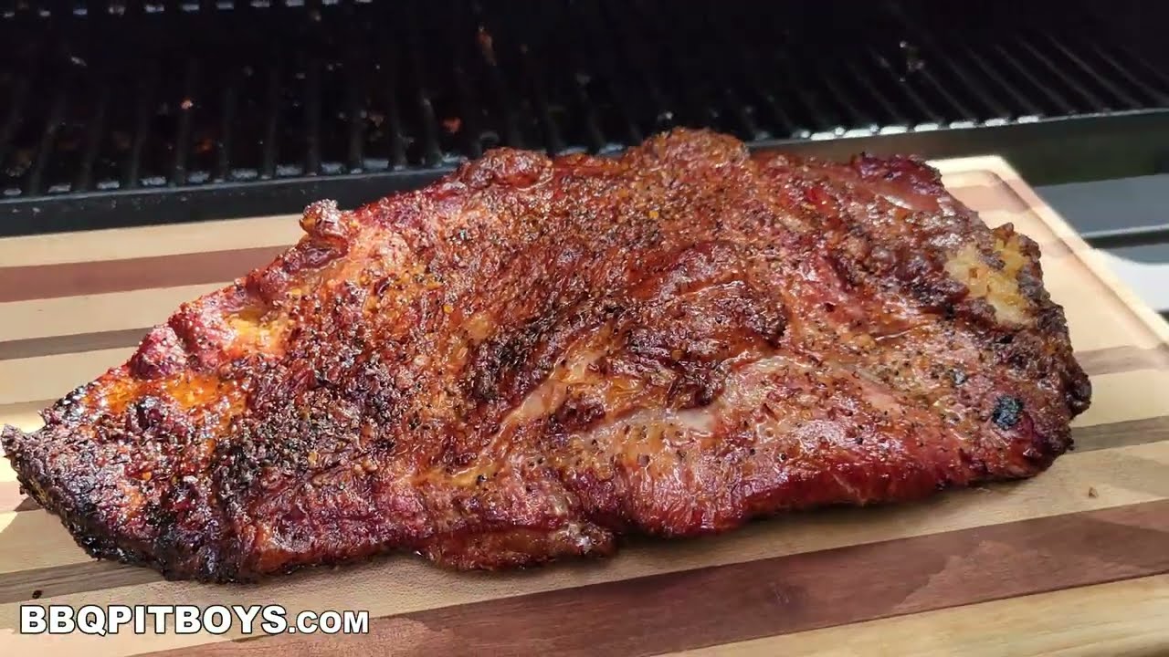 Smoked Veal Beef Brisket