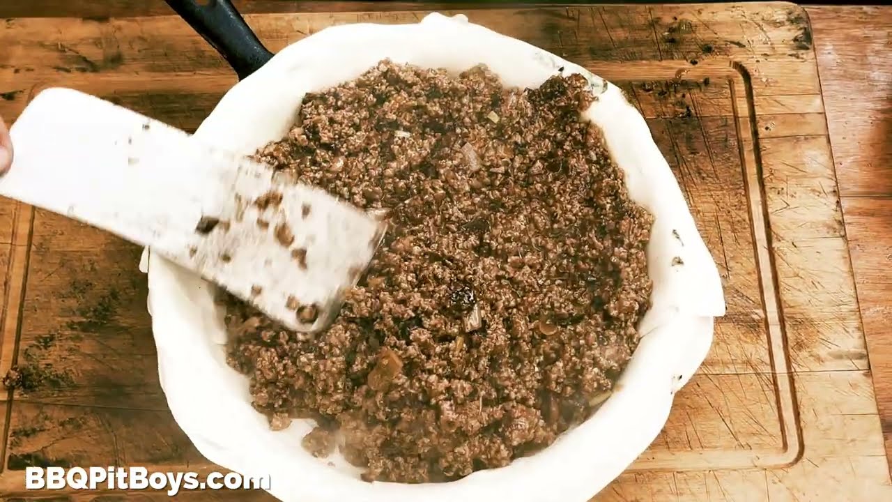 Dry Aged T-Bone Steak and Bacon Pie