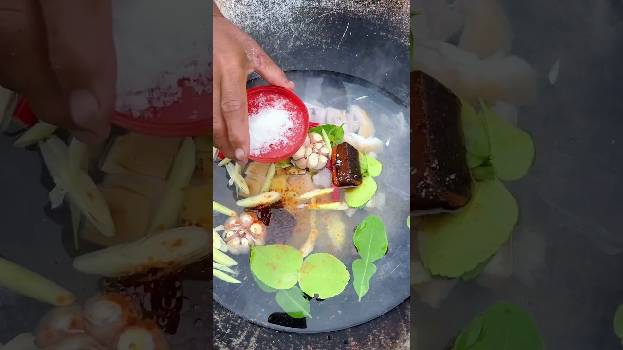 3 layers pork recipes #countrysidecooking