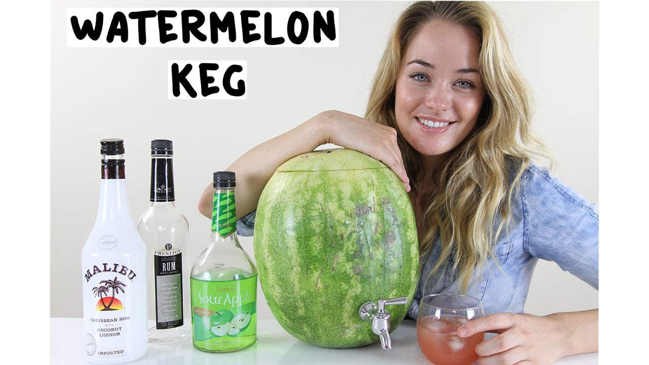 How to make a Watermelon Keg – Tipsy Bartender