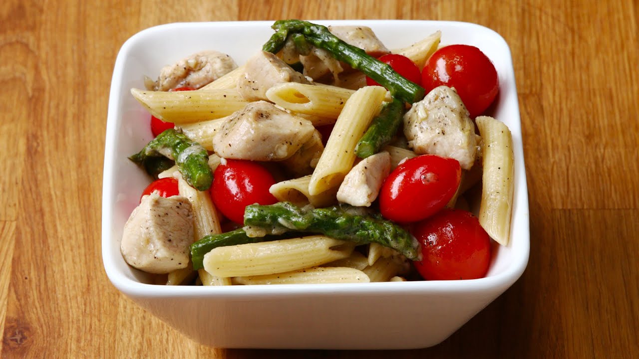 Chicken And Asparagus Pasta