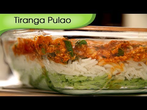 Tiranga Pulao Recipe – Vegetarian Tricolor Rice – Republic Day Special – Recipe by Ruchi Bharani