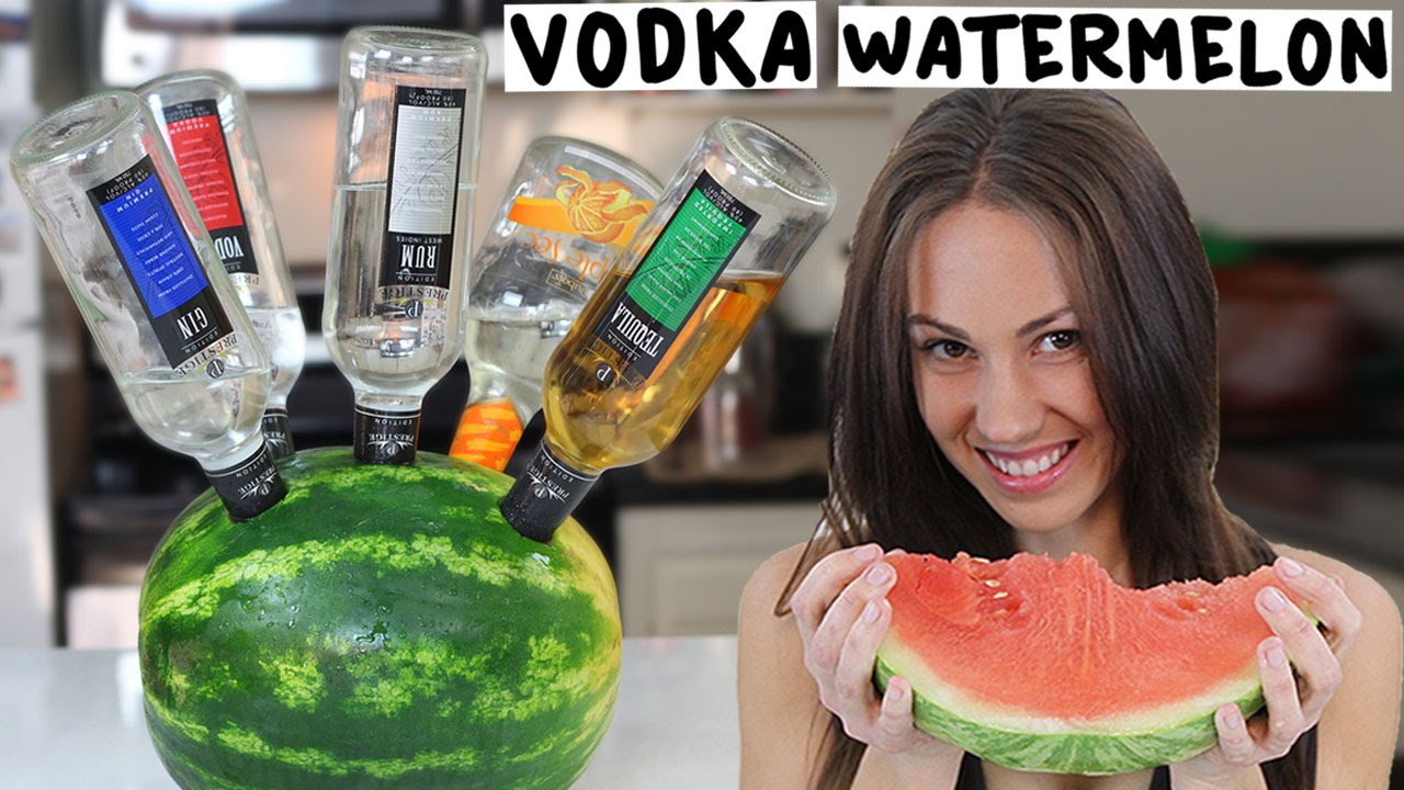 Vodka Watermelon!  –  Tipsy Bartender