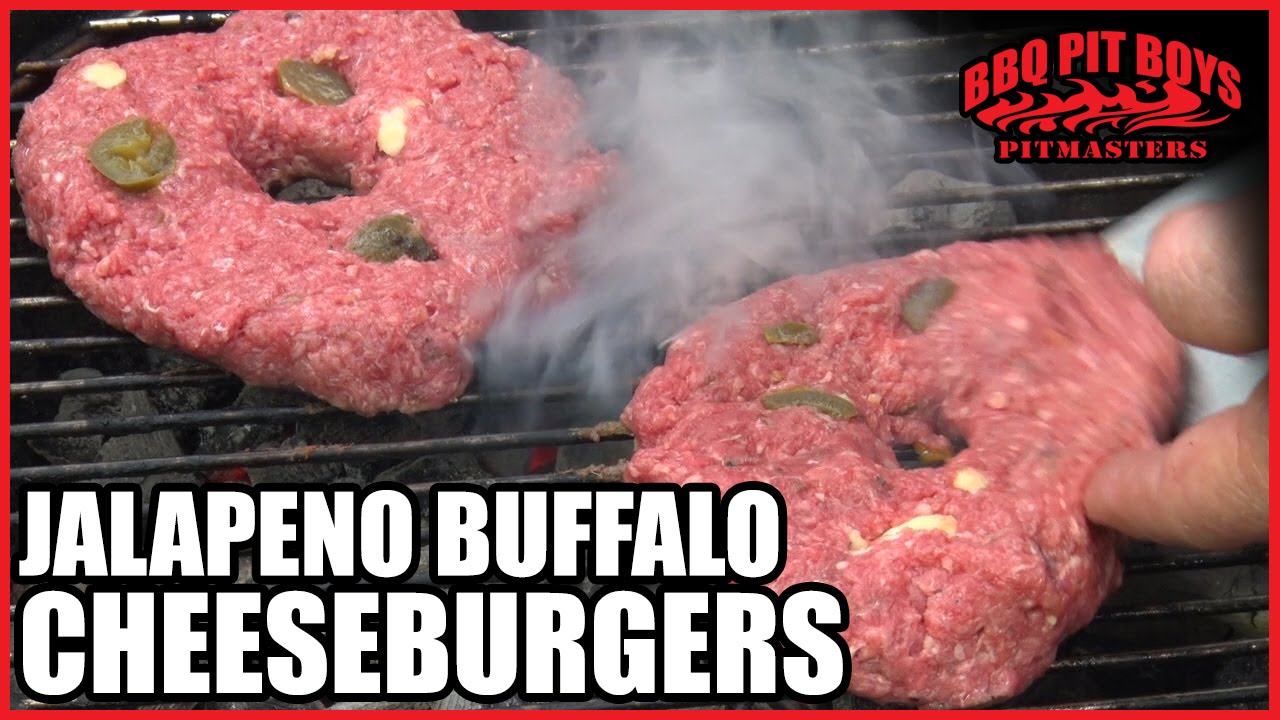 How to grill Buffalo Cheeseburgers | Recipe
