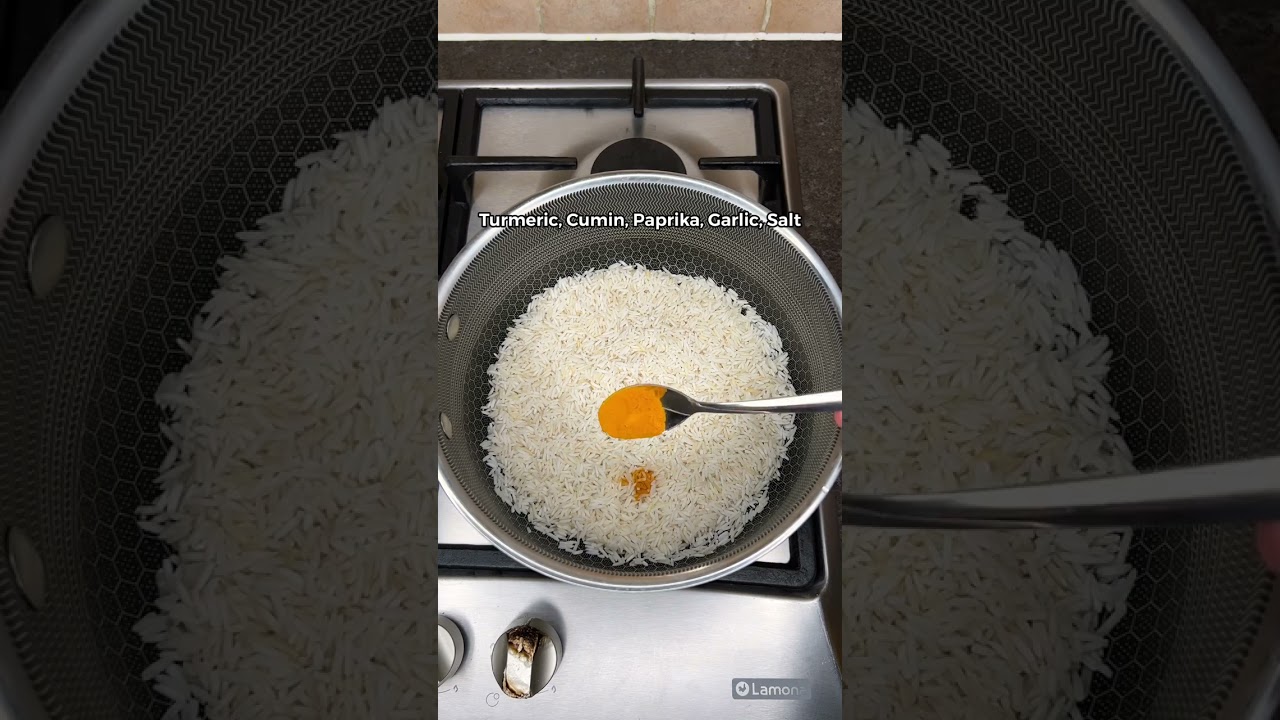 STOP EATING Plain Chicken & Rice! Try this High Protein Halal Cart Chicken Instead! #recipe #foodie