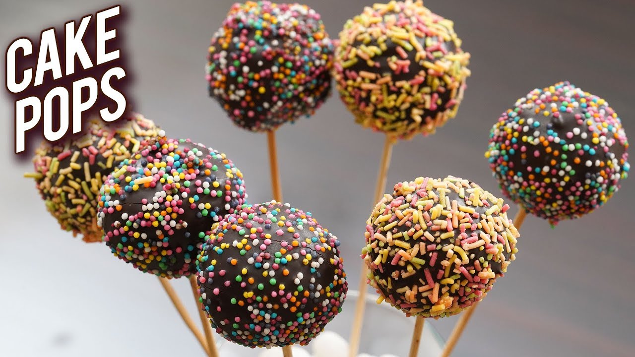 Cake Pops Recipe – How To Make Cake Pops – Kid's Dessert Recipe – World Chocolate Day – Ruchi
