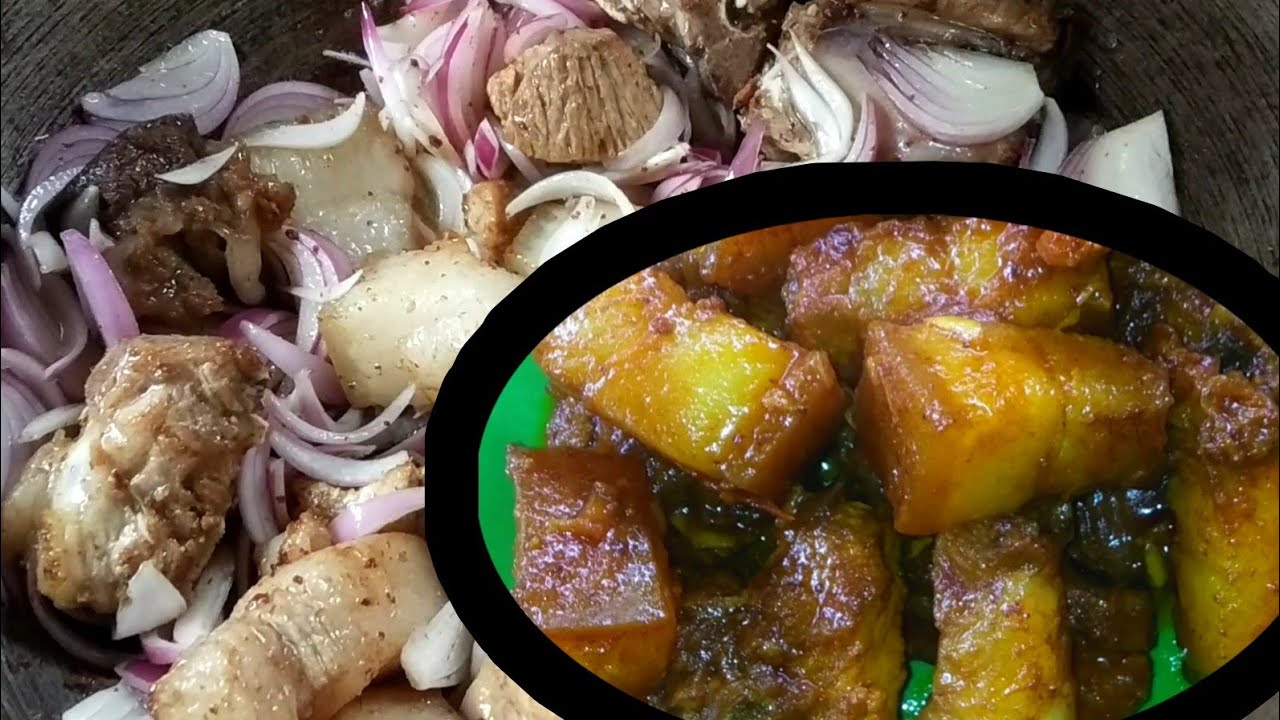 Pork curry without oil | Pork recipe | village pork curry recipe |