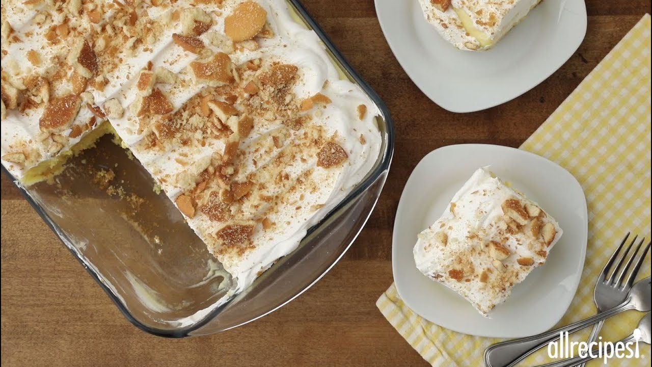 How to Make Easy Banana Pudding Cake | Dessert Recipes | Allrecipes.com