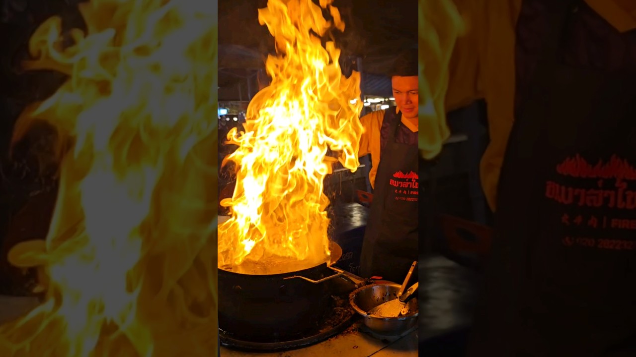The Spicy Mara Pork Skewers in Laos. #streetfood #shorts