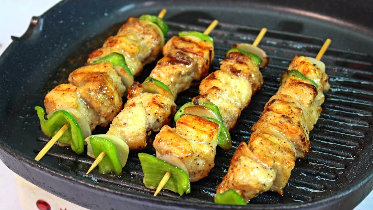 Delicious Grill Sticks – Grilled Chicken Recipe – Chicken Recipes For Beginners