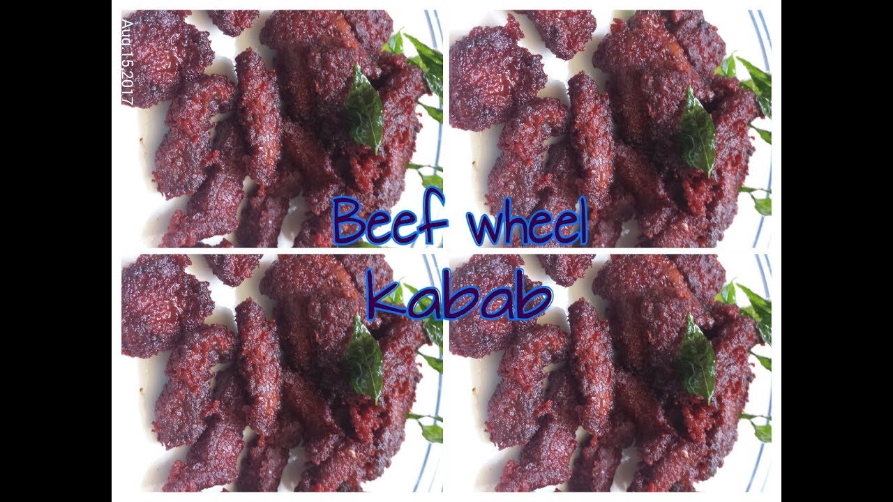 Beef wheel kabab very easy & simple|beef recipes