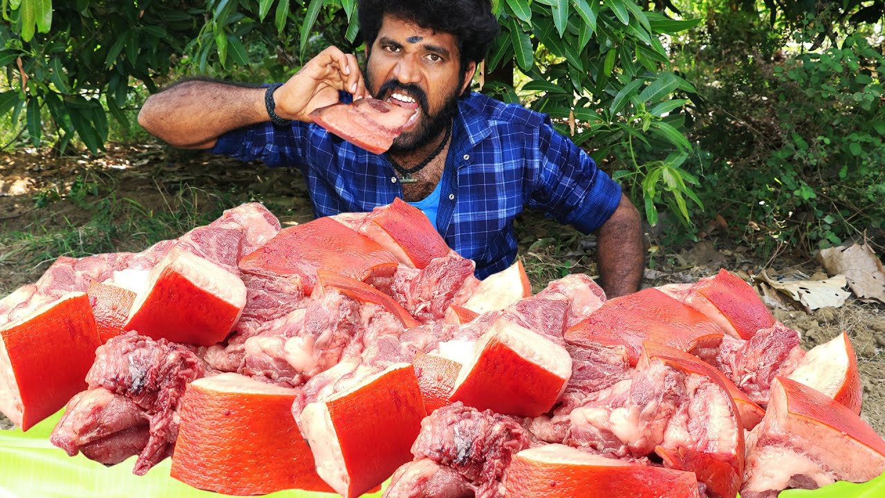 PORK GARVY VILLAGE STYLE COOKING || PORK COOKING IN WORLD MAN || PORK COOKING TASTY