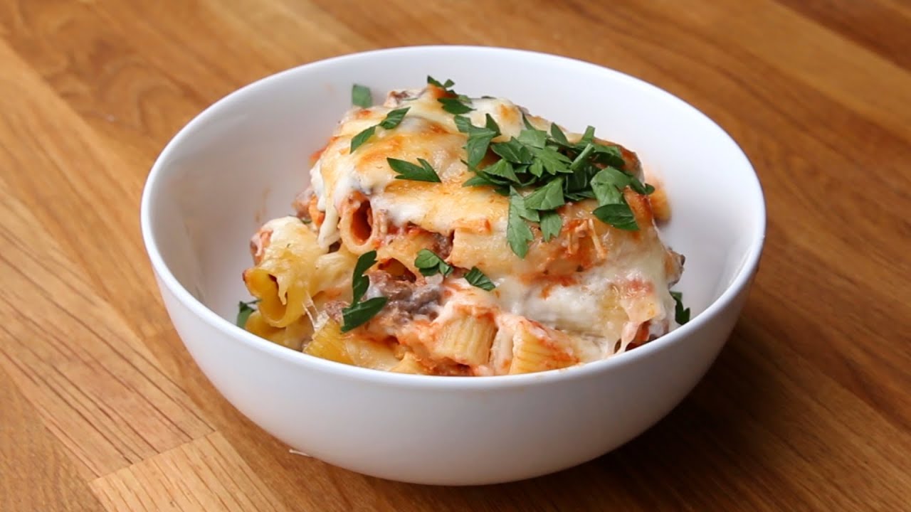 Save & Bake Beef and Cheese Rigatoni