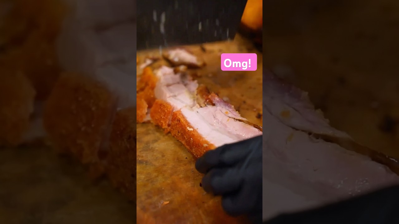 pork belly #food #porkrecipes #yummy #crispy #asmr #porkbelly #porkdishes #asmr  #porkcuts