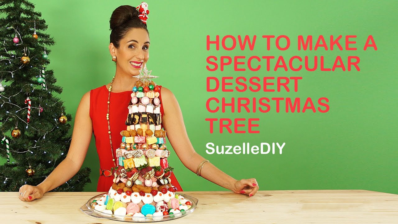 How to Make a Spectacular Dessert Christmas Tree
