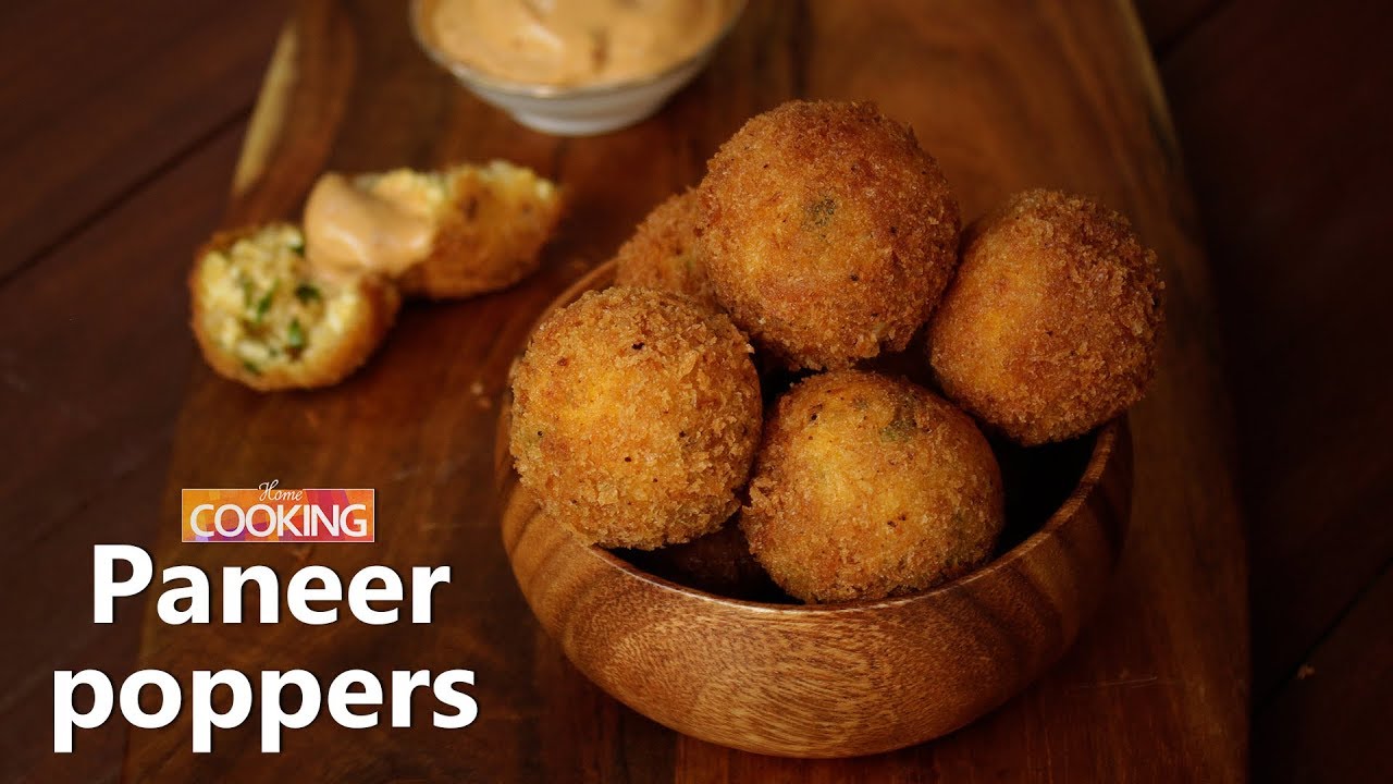 Paneer Poppers | Starter Recipes | Kids Snacks | Paneer Recipes