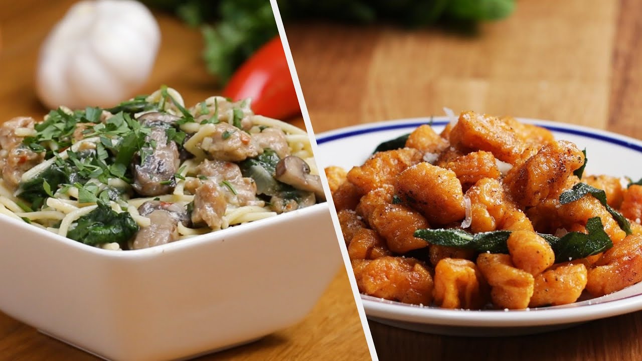 4 Hearty Fall Pastas