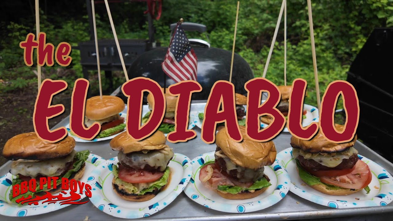the EL DIABLO BURGER