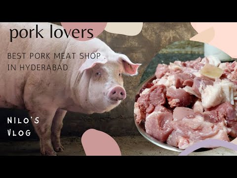 pork meat // pork In hyderabad // pork lover // pork recipes // pork in india