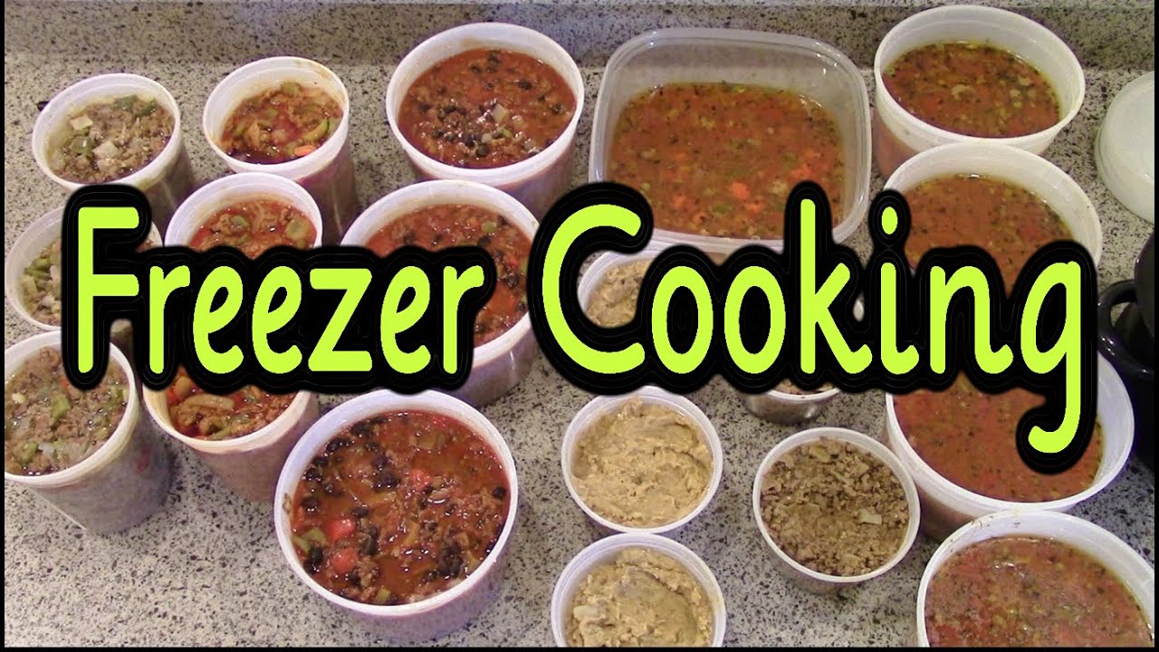 Big Batch Freezer Cooking ~ Ground Beef Recipes
