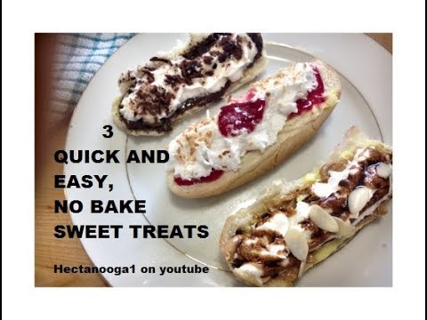 NO BAKE, SUPER EASY SWEET TREAT DESSERT recipe for hot summer days