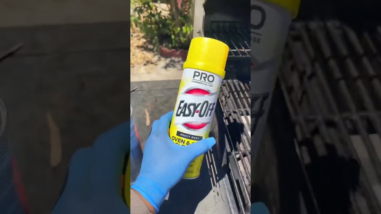 How to clean a grill #shorts #cleaningtips #grill #cleaningmotivation