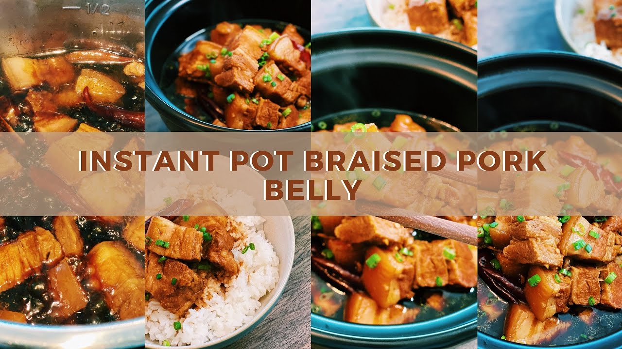 Taiwanese Braised Pork Belly in an Instant Pot